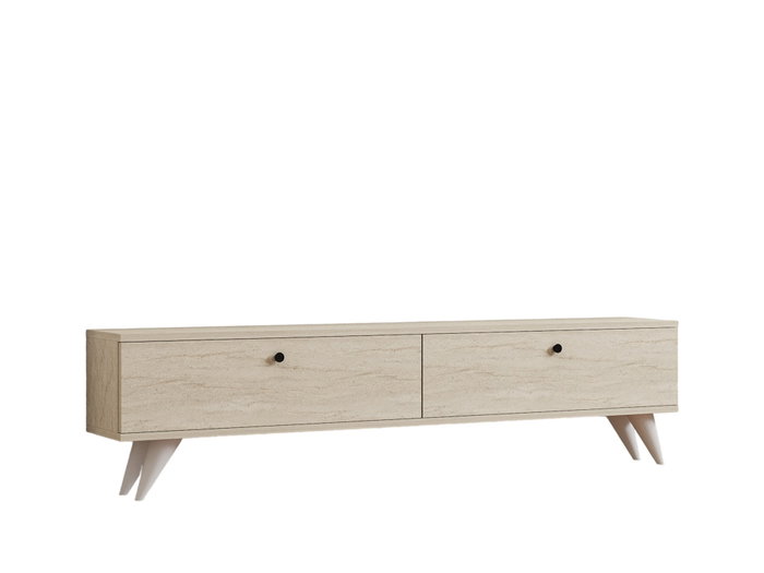 Hanah Home Mueble de TV Paris - Travertino Hanah Home Mueble de TV Paris - Travertino